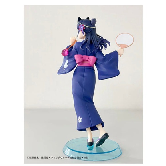 SEGA Witch Watch Nico Wakatsuki Figure Purple New Yukata Prize Figure US Seller - Picture 2 of 3
